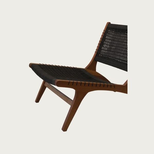 Sillón bajo de piel